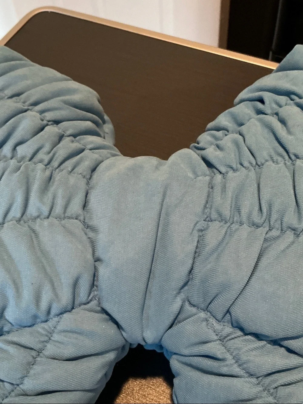 Blue Butterfly-Shaped Neck Pillow - Home Bedding